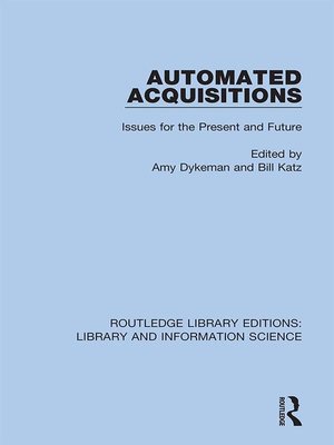 cover image of Automated Acquisitions